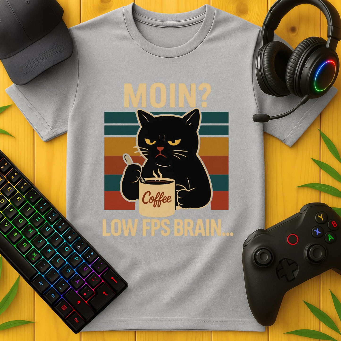 Moin Low FPS Brain T-Shirt