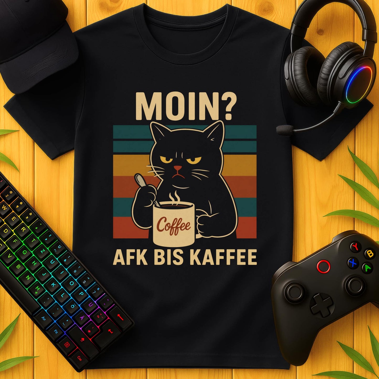 Moin? AFK bis Kaffee T-Shirt