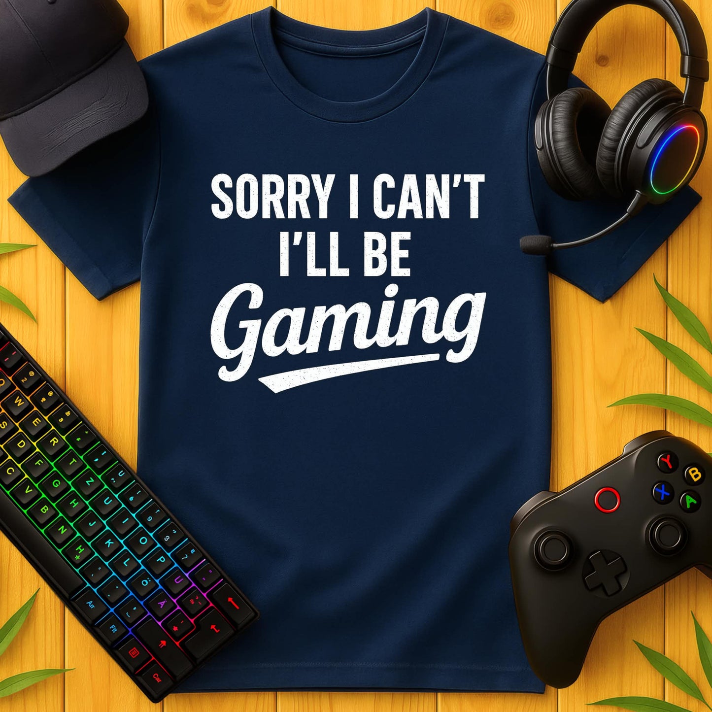 Sorry I cant Gaming Stroke T-Shirt