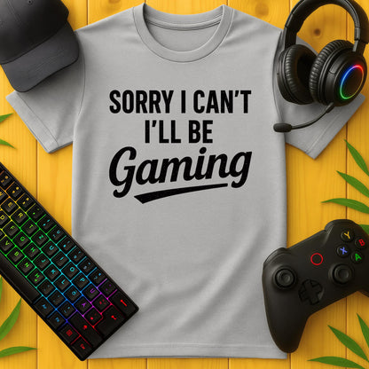 Sorry I cant Gaming Stroke T-Shirt für Kids
