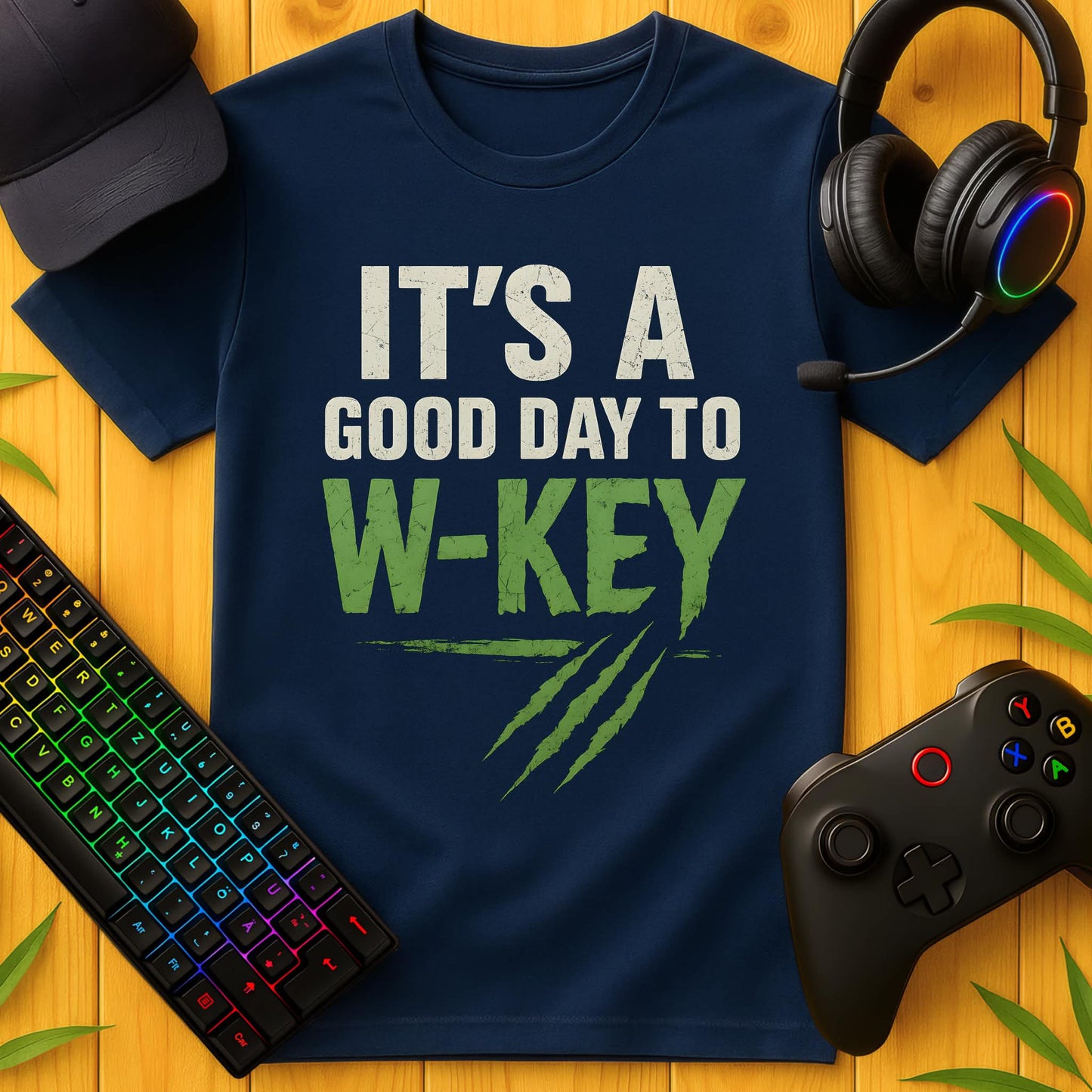 Its a good Day to W-Key Zombie T-Shirt