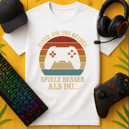 Einer spielt besser als du T-Shirt für Kids