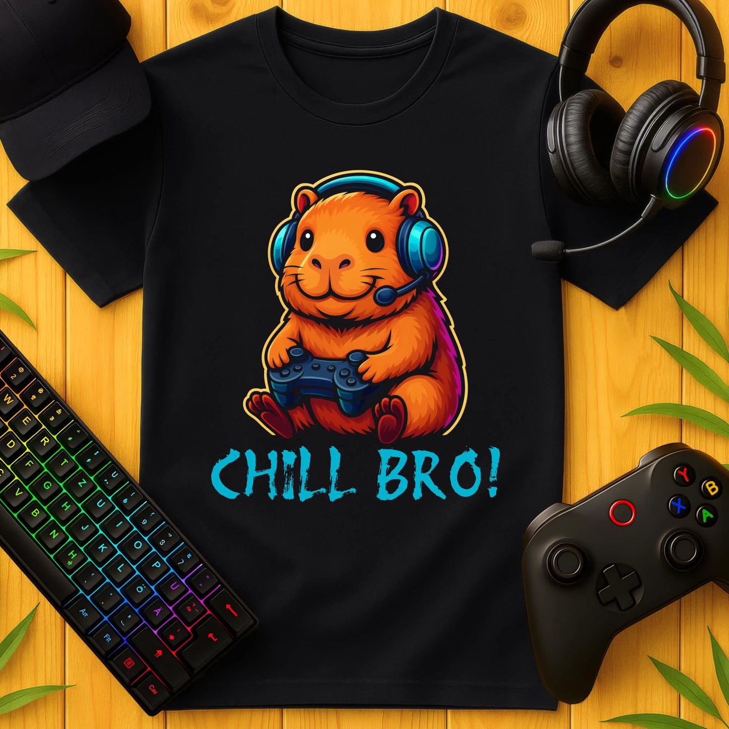 Chill Bro! Cute Capybara T-Shirt