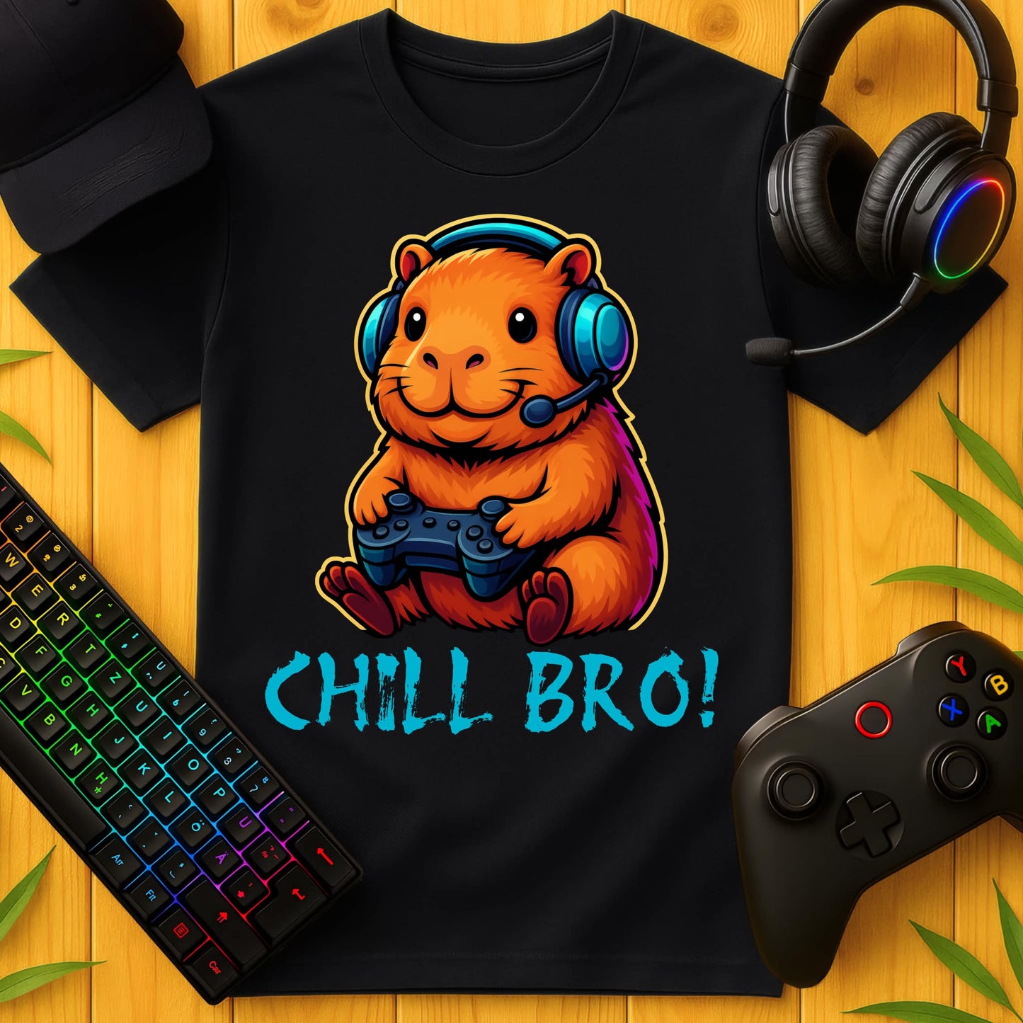 Chill Bro! Cute Capybara T-Shirt