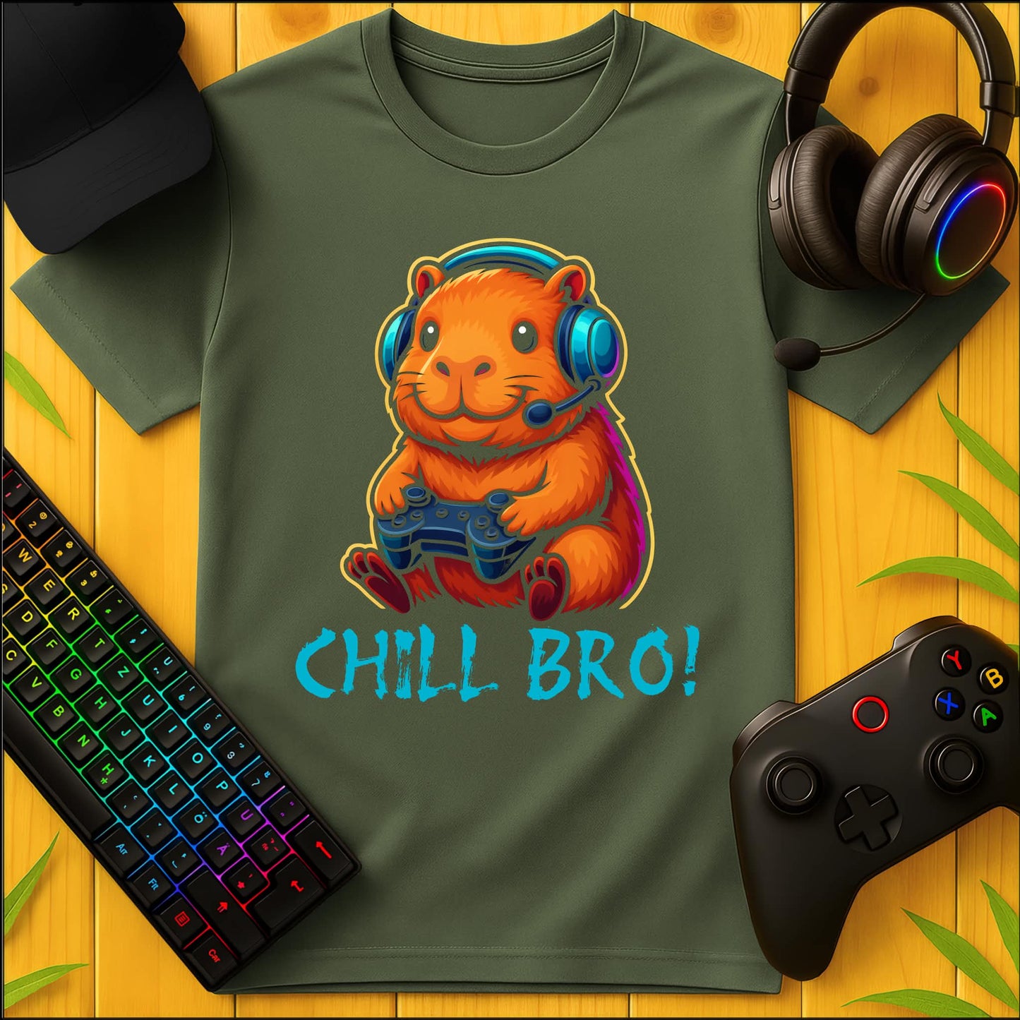 Chill Bro! Cute Capybara T-Shirt