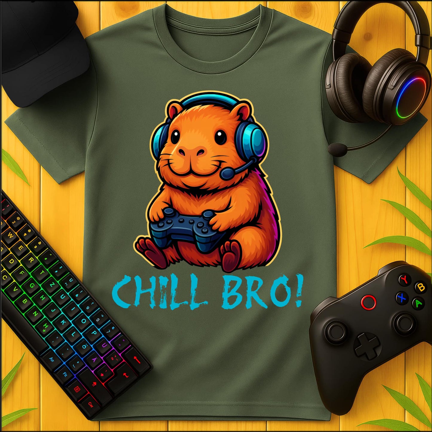 Chill Bro! Cute Capybara T-Shirt