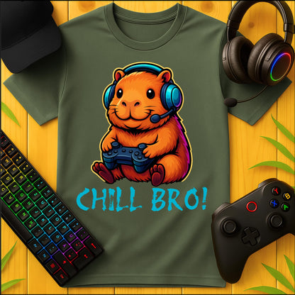 Chill Bro! Cute Capybara T-Shirt