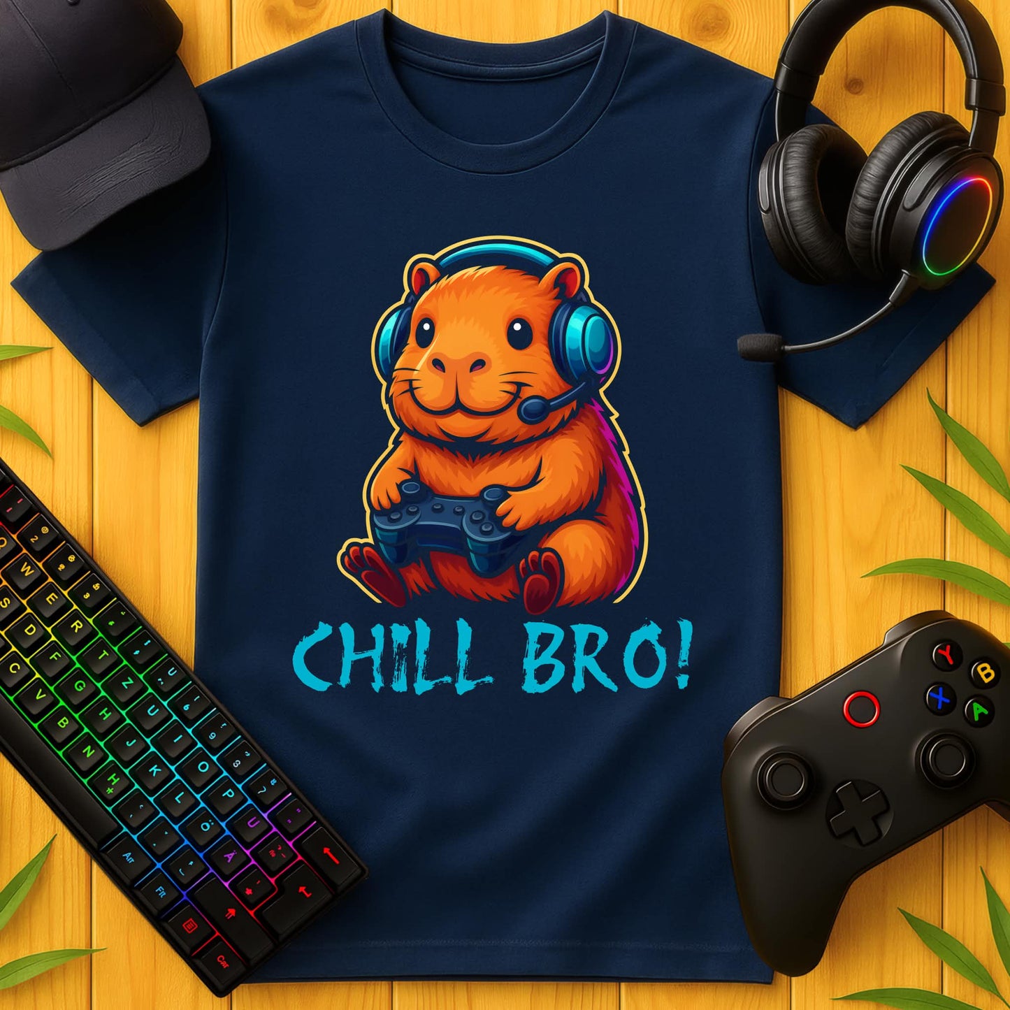 Chill Bro! Cute Capybara T-Shirt