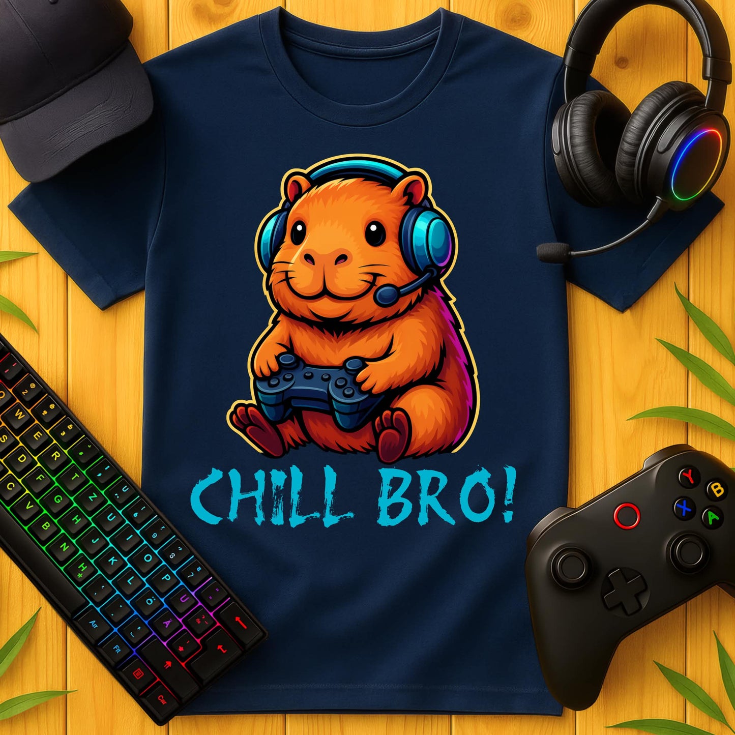 Chill Bro! Cute Capybara T-Shirt