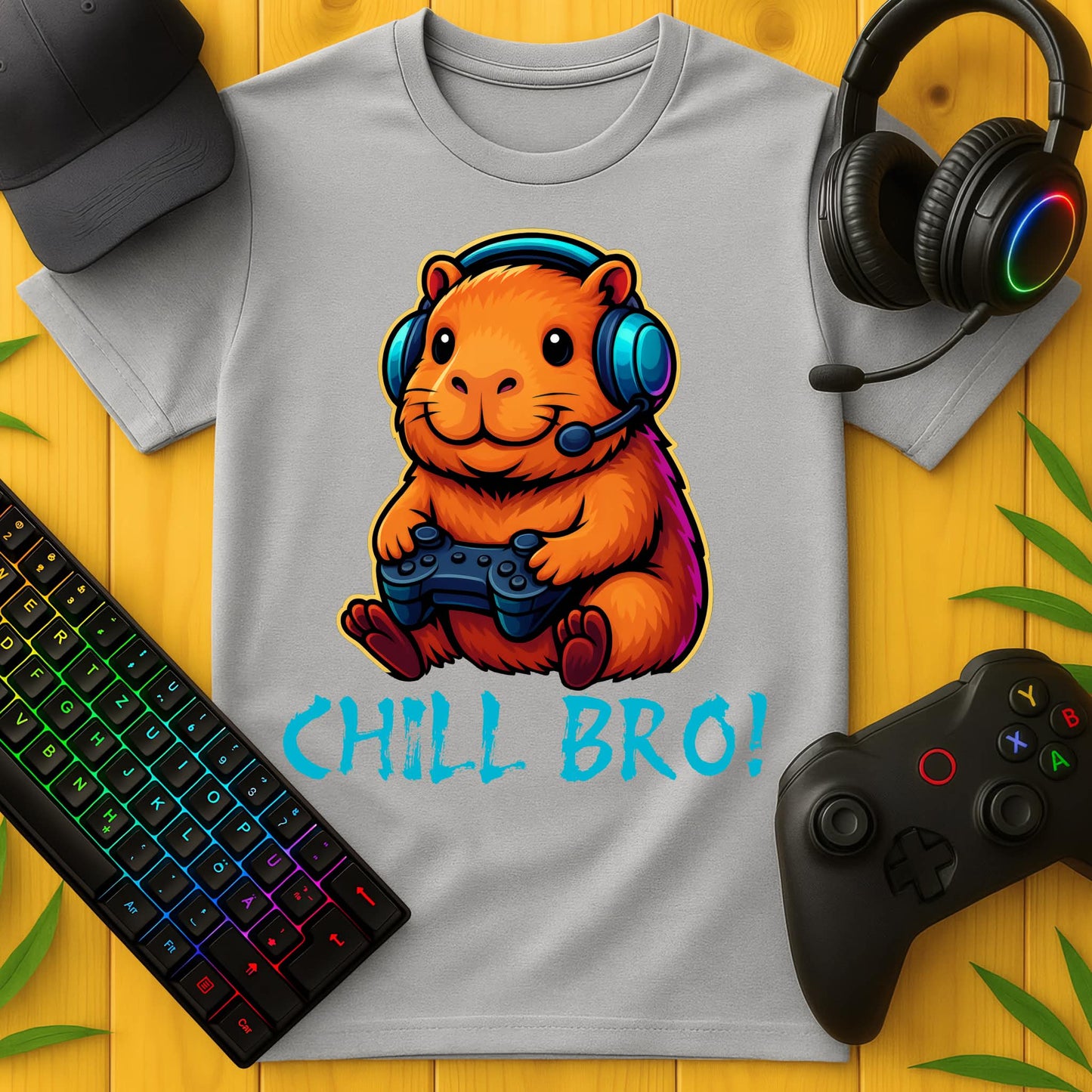 Chill Bro! Cute Capybara T-Shirt für Kids