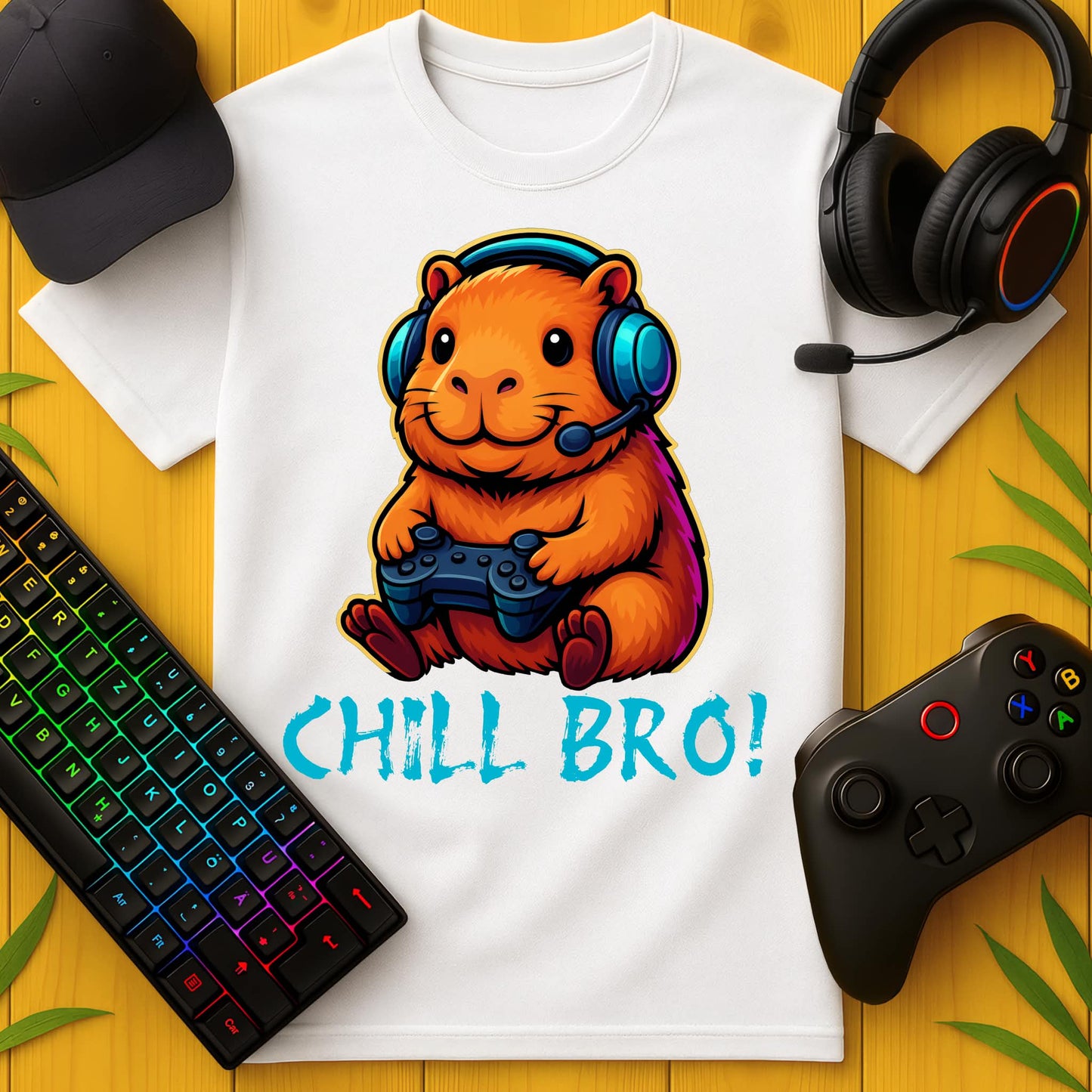 Chill Bro! Cute Capybara T-Shirt