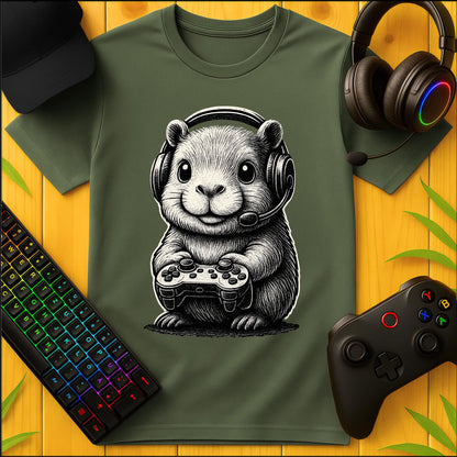 Cute Capybara BW T-Shirt