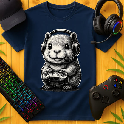 Cute Capybara BW T-Shirt