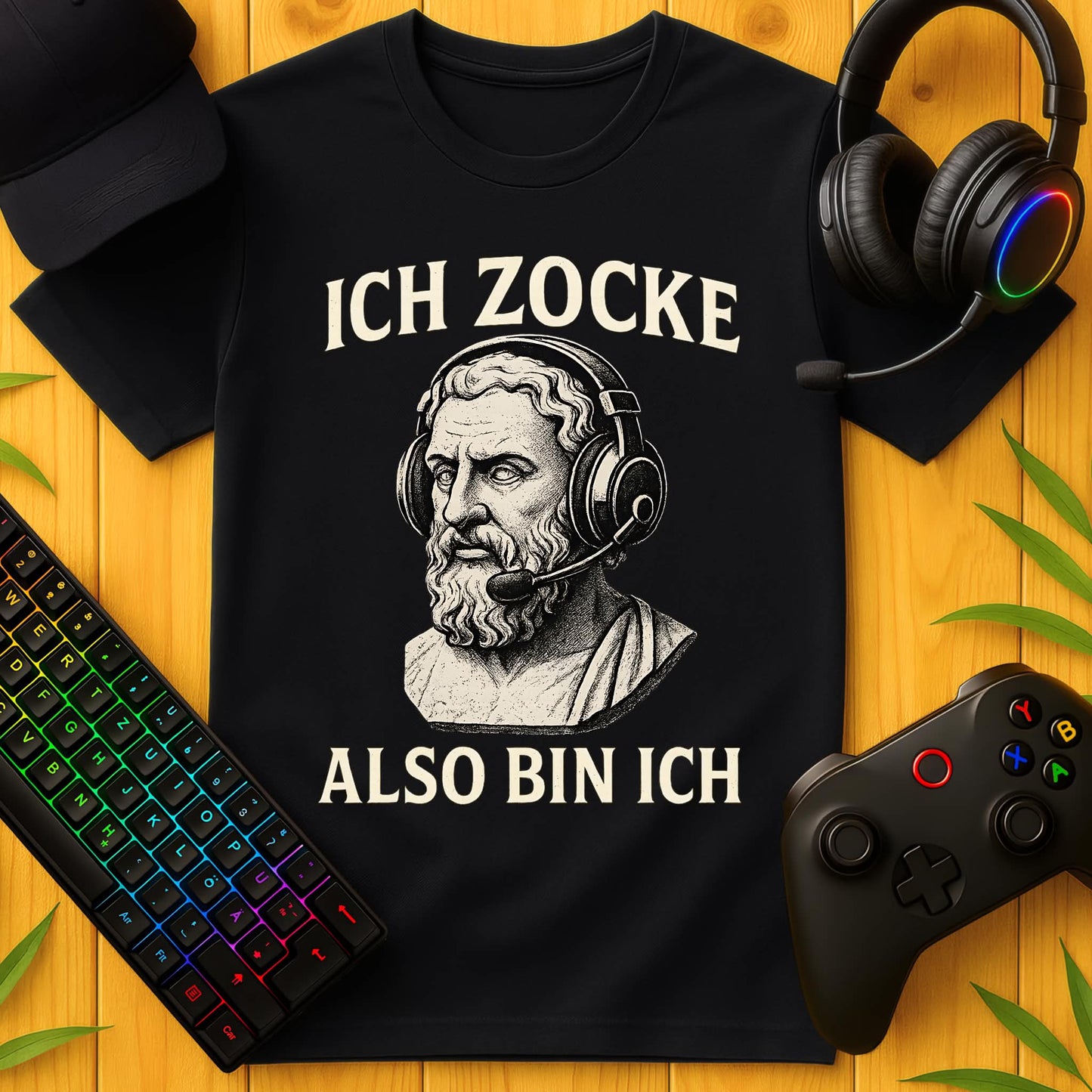 Ich zocke also bin ich Vintage T-Shirt