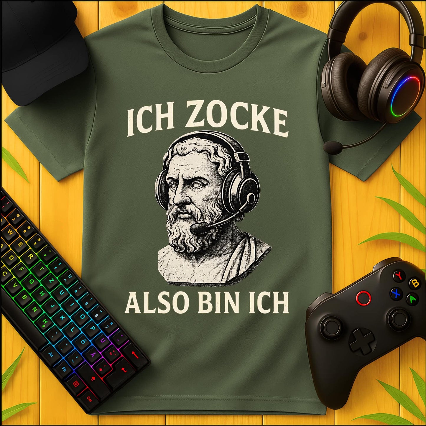 Ich zocke also bin ich Vintage T-Shirt