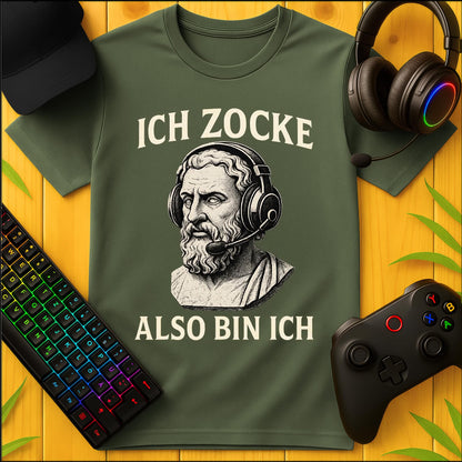Ich zocke also bin ich Vintage T-Shirt
