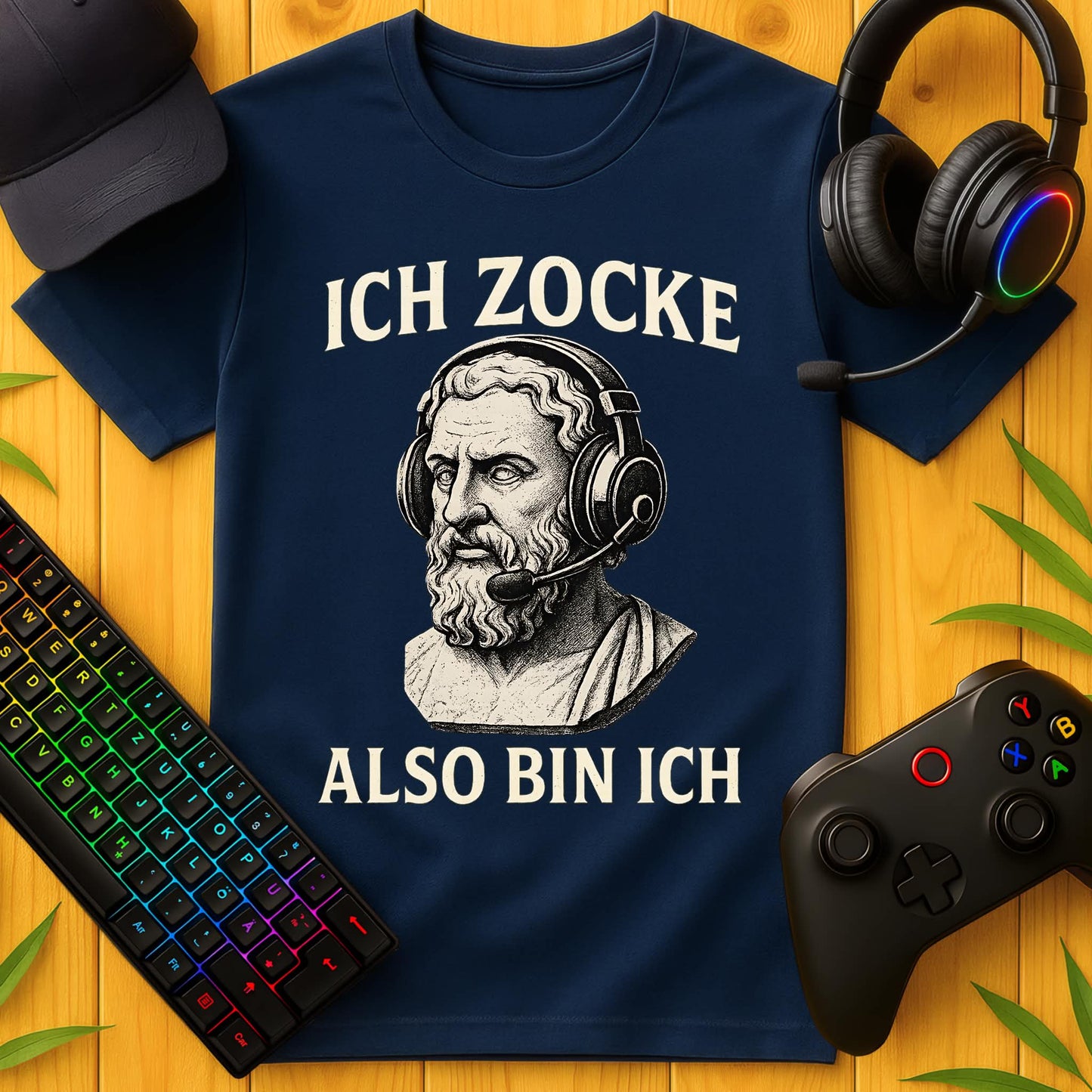 Ich zocke also bin ich Vintage T-Shirt