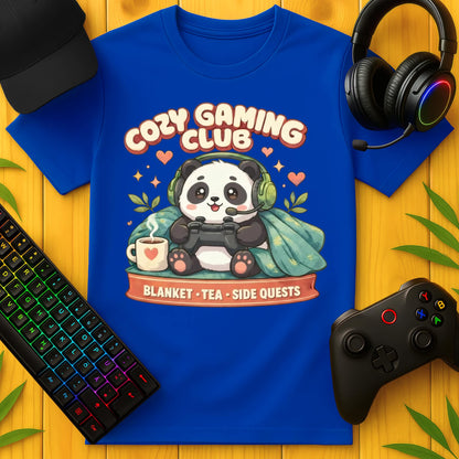 Cozy Gaming Club Panda T-Shirt