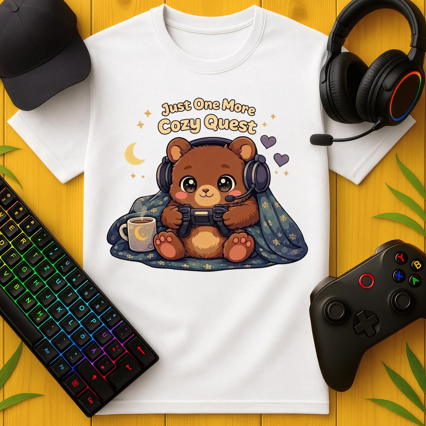 Just One More Cozy Quest T-Shirt
