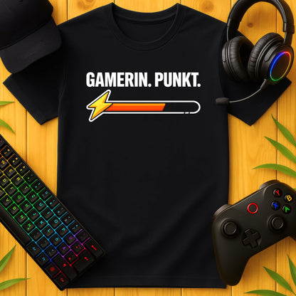 Gamerin Punkt Blitz T-Shirt