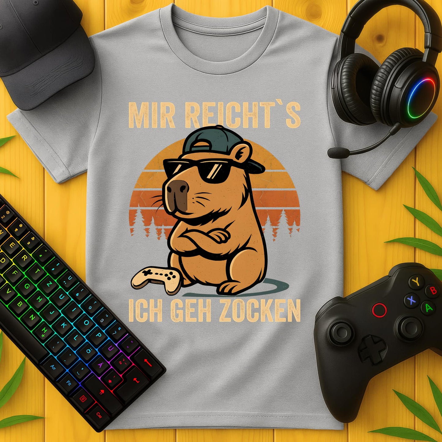 Mir reichts ich geh zocken T-Shirt für Kids