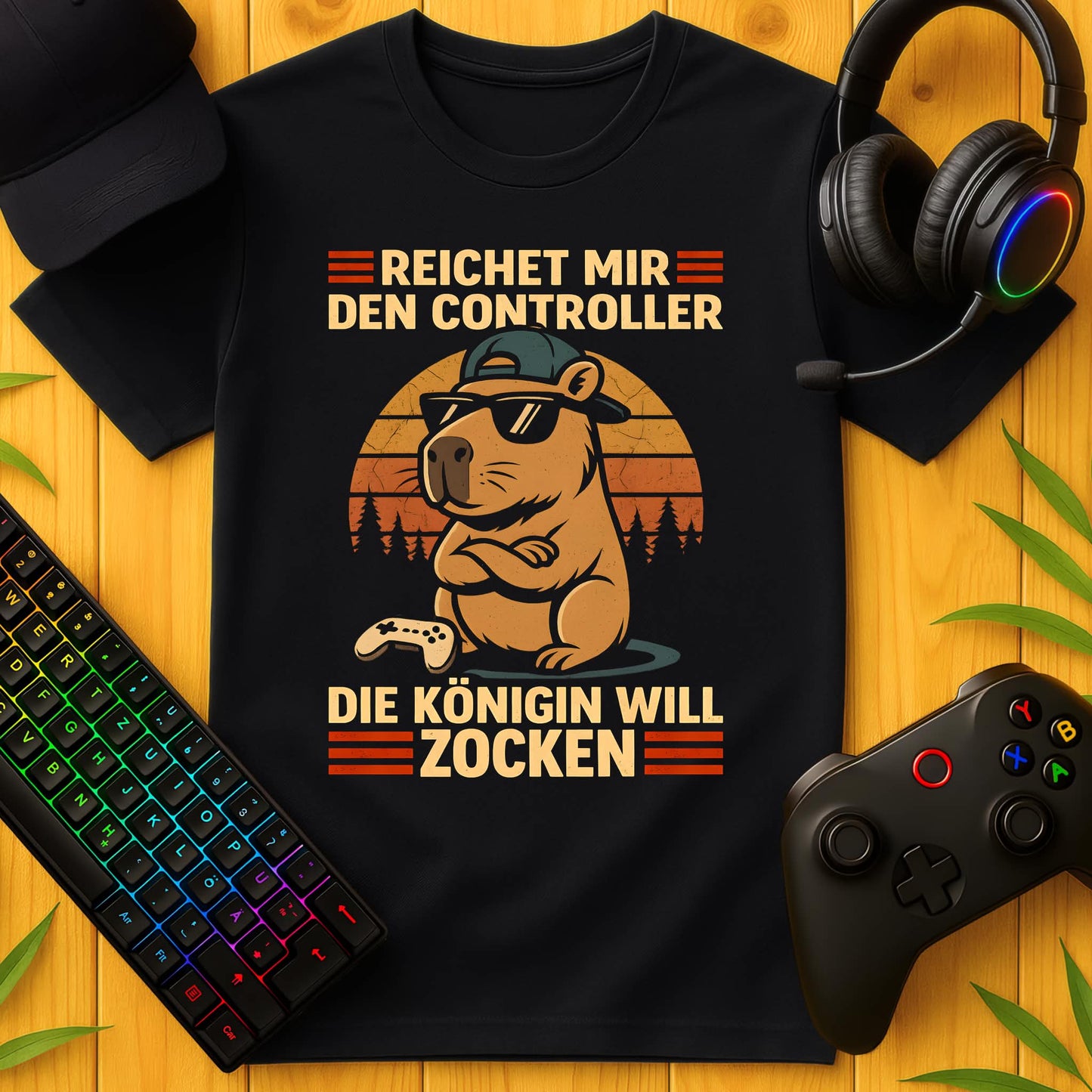 Königin will zocken T-Shirt