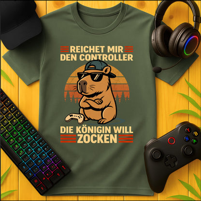 Königin will zocken T-Shirt