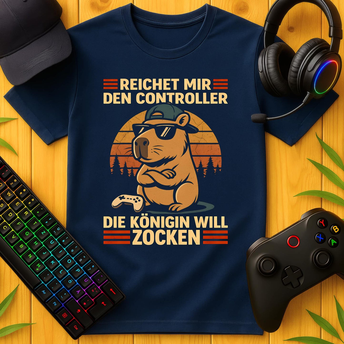 Königin will zocken T-Shirt