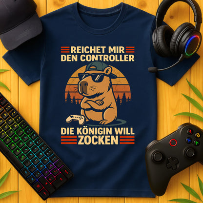 Königin will zocken T-Shirt