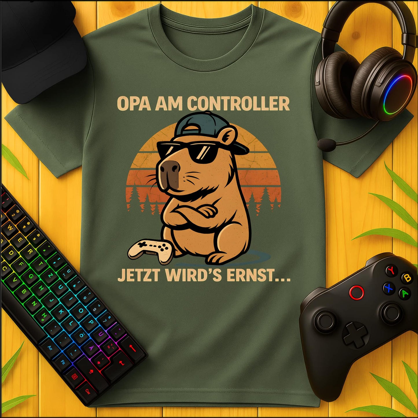 Opa am Controller T-Shirt