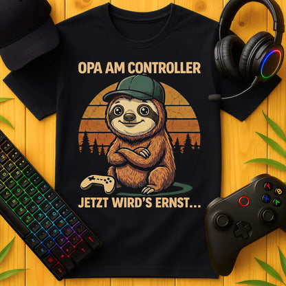 Opa am Controller T-Shirt