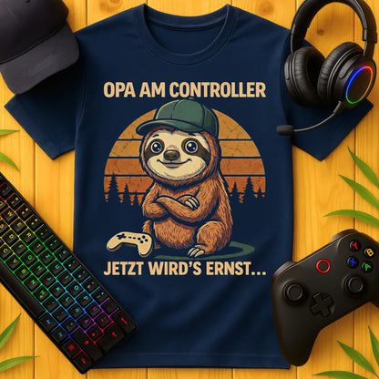 Opa am Controller T-Shirt