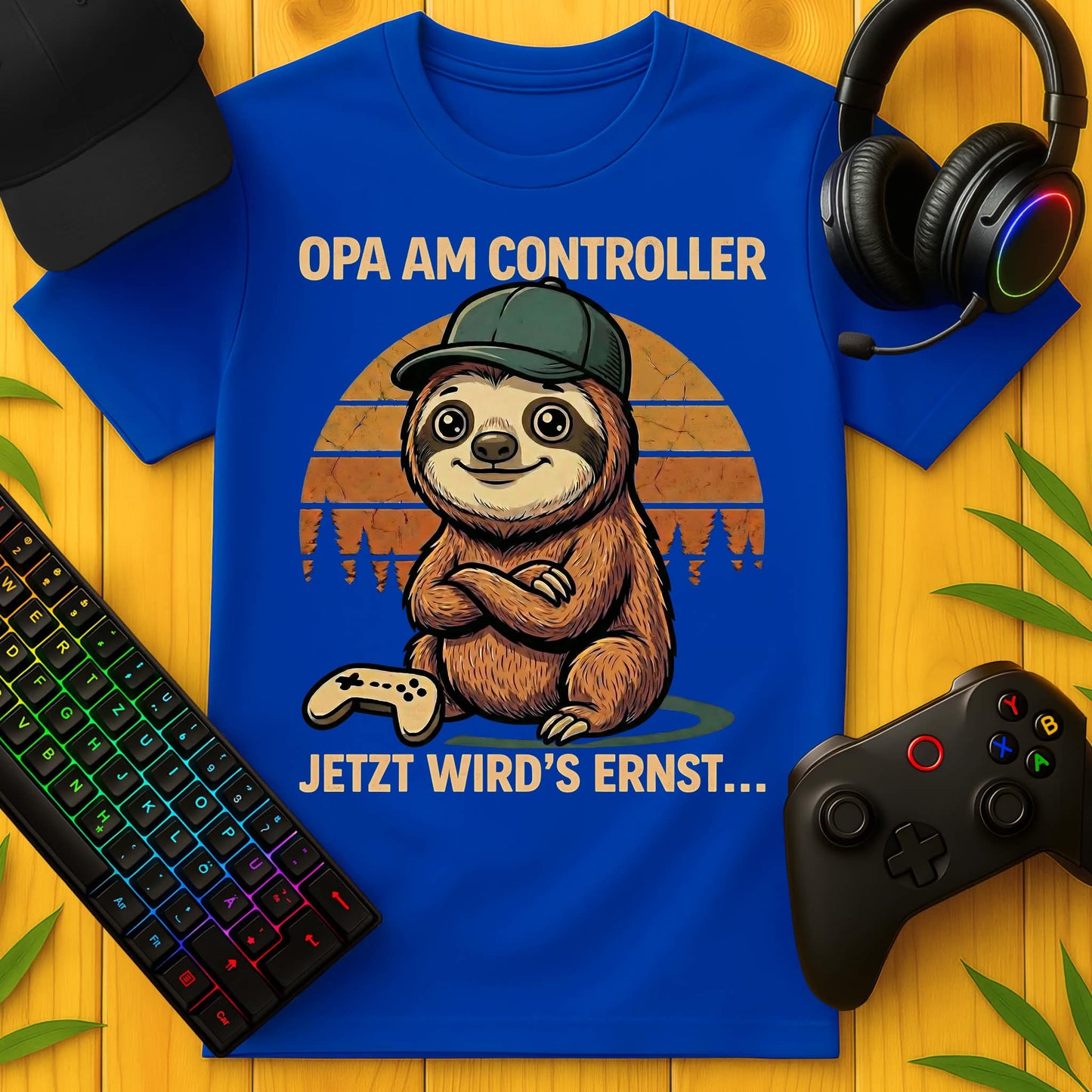 Opa am Controller T-Shirt
