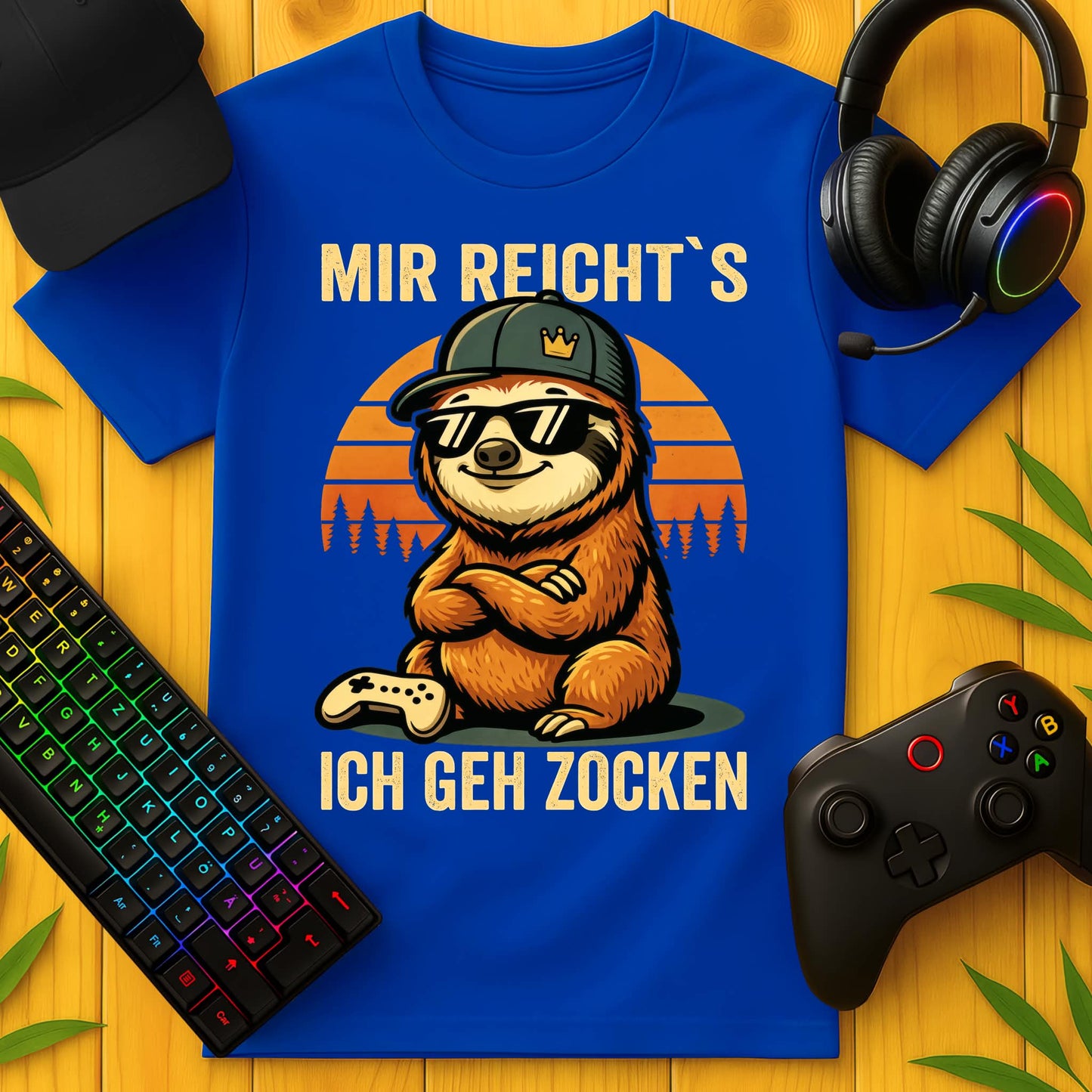 Mir reichts Sloth cool T-Shirt für Kids