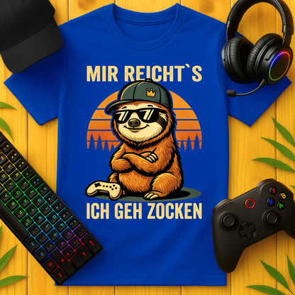 Mir reichts Sloth cool T-Shirt für Kids