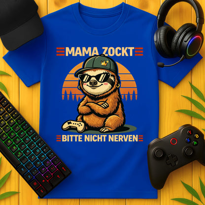 Mama Zockt She-Sloth cool T-Shirt