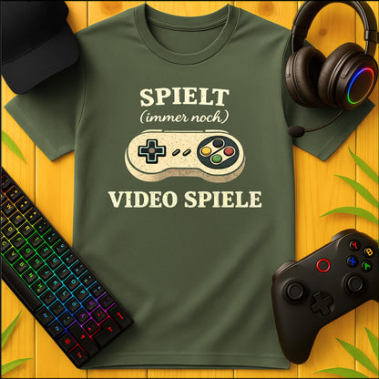 Spielt Video Spiele T-Shirt