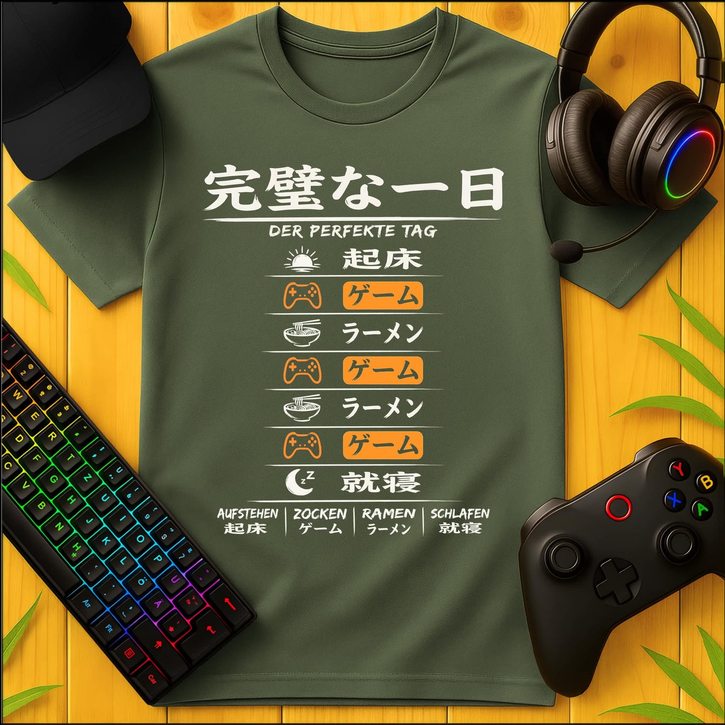Perfekter Tag japanisch T-Shirt