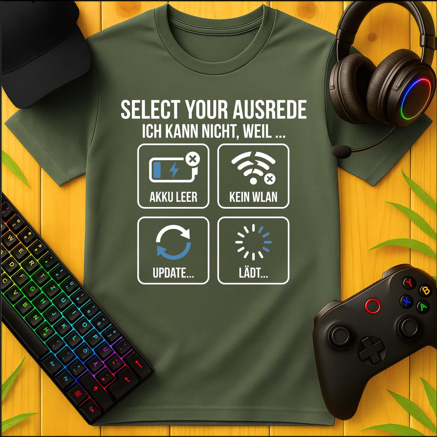Select Your Ausrede T-Shirt