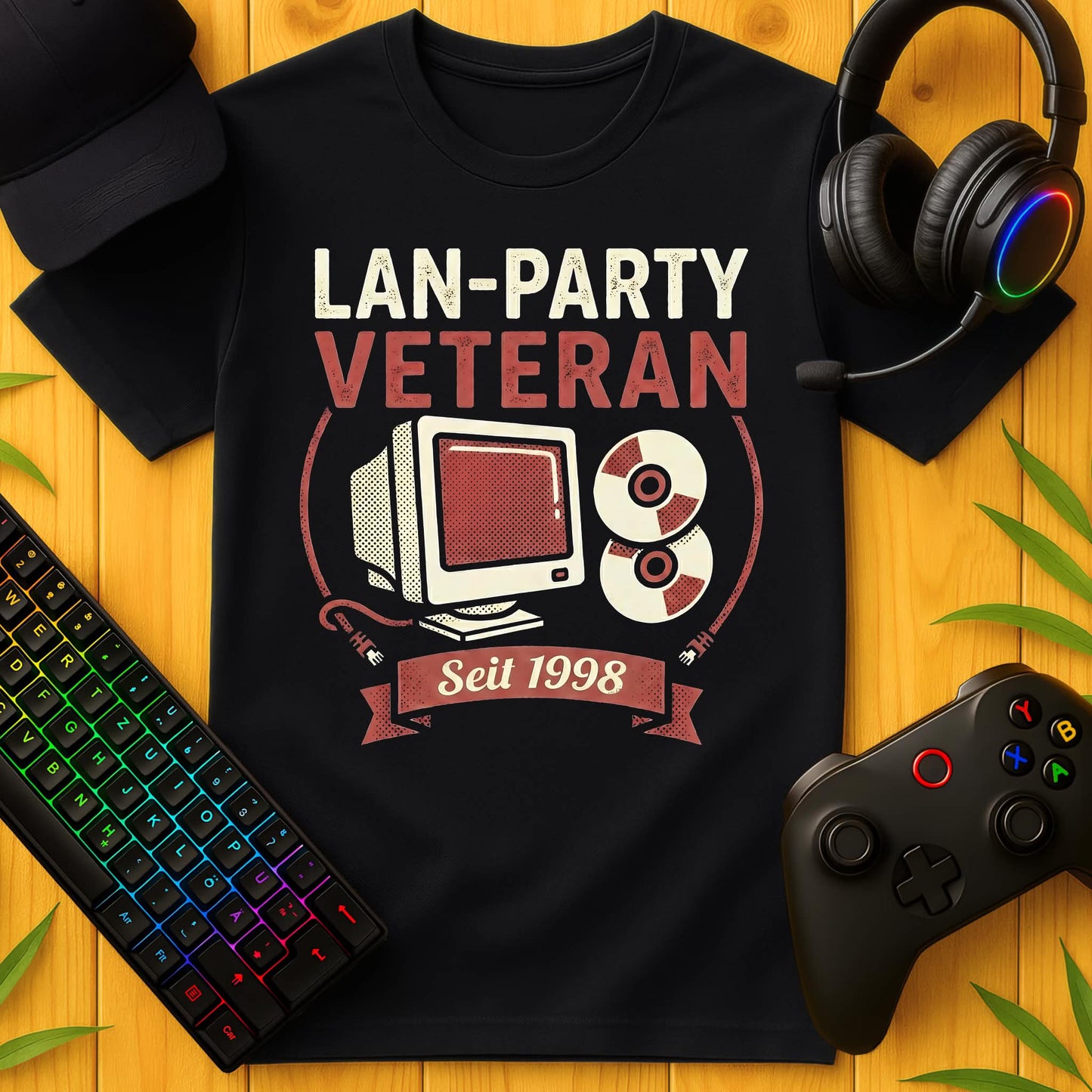 LAN-Party Veteran T-Shirt