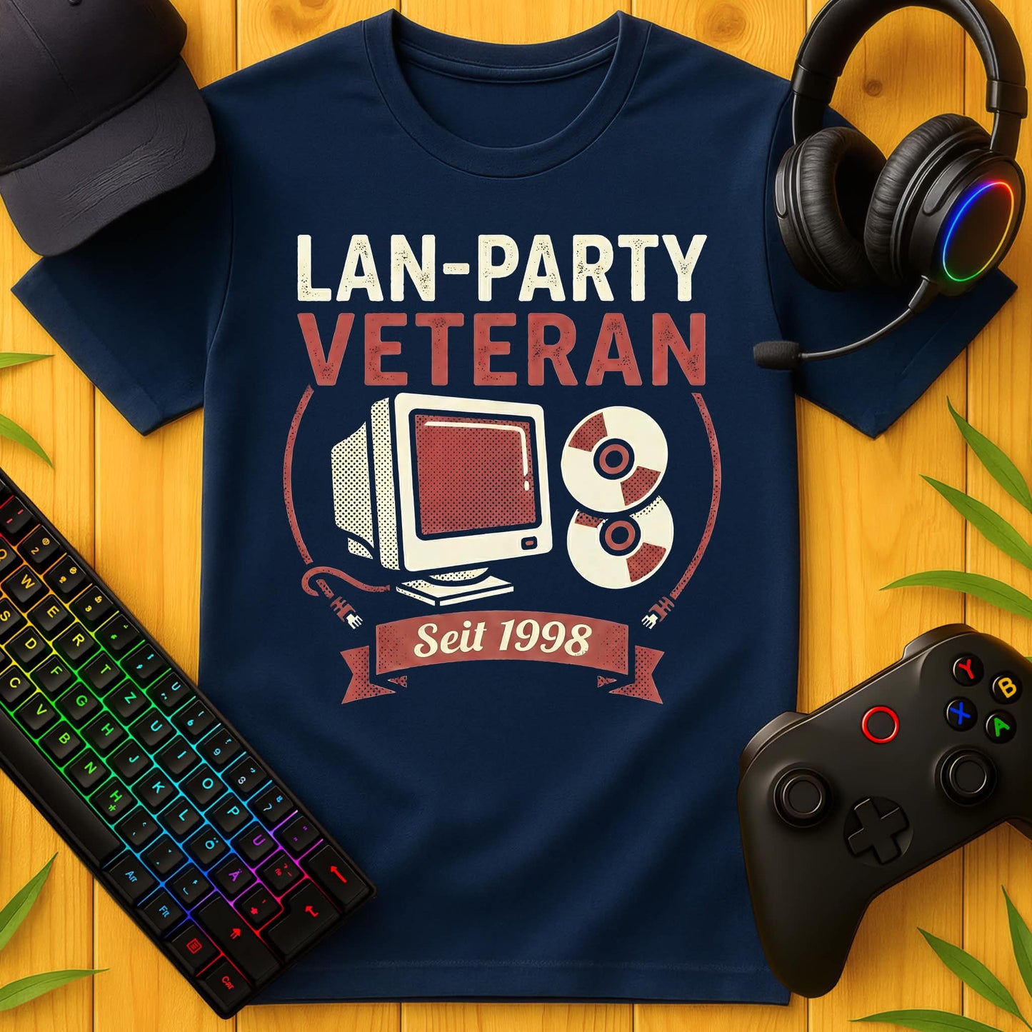 LAN-Party Veteran T-Shirt