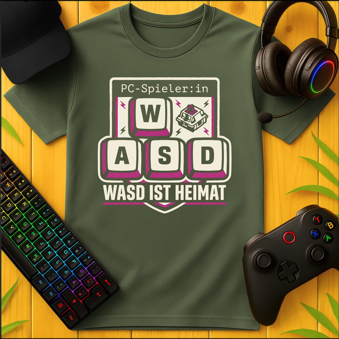 WASD ist Heimat T-Shirt