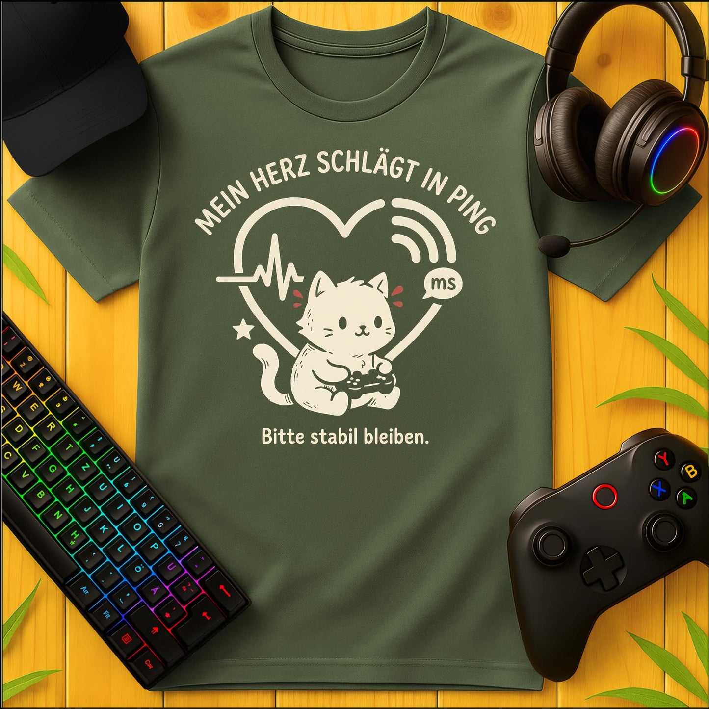 Ping stabil bleiben T-Shirt