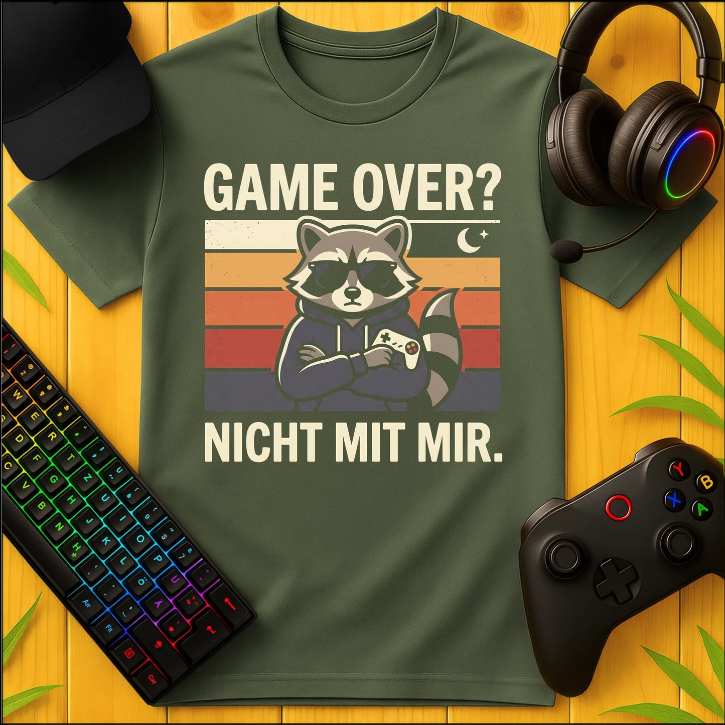 Game Over Square T-Shirt