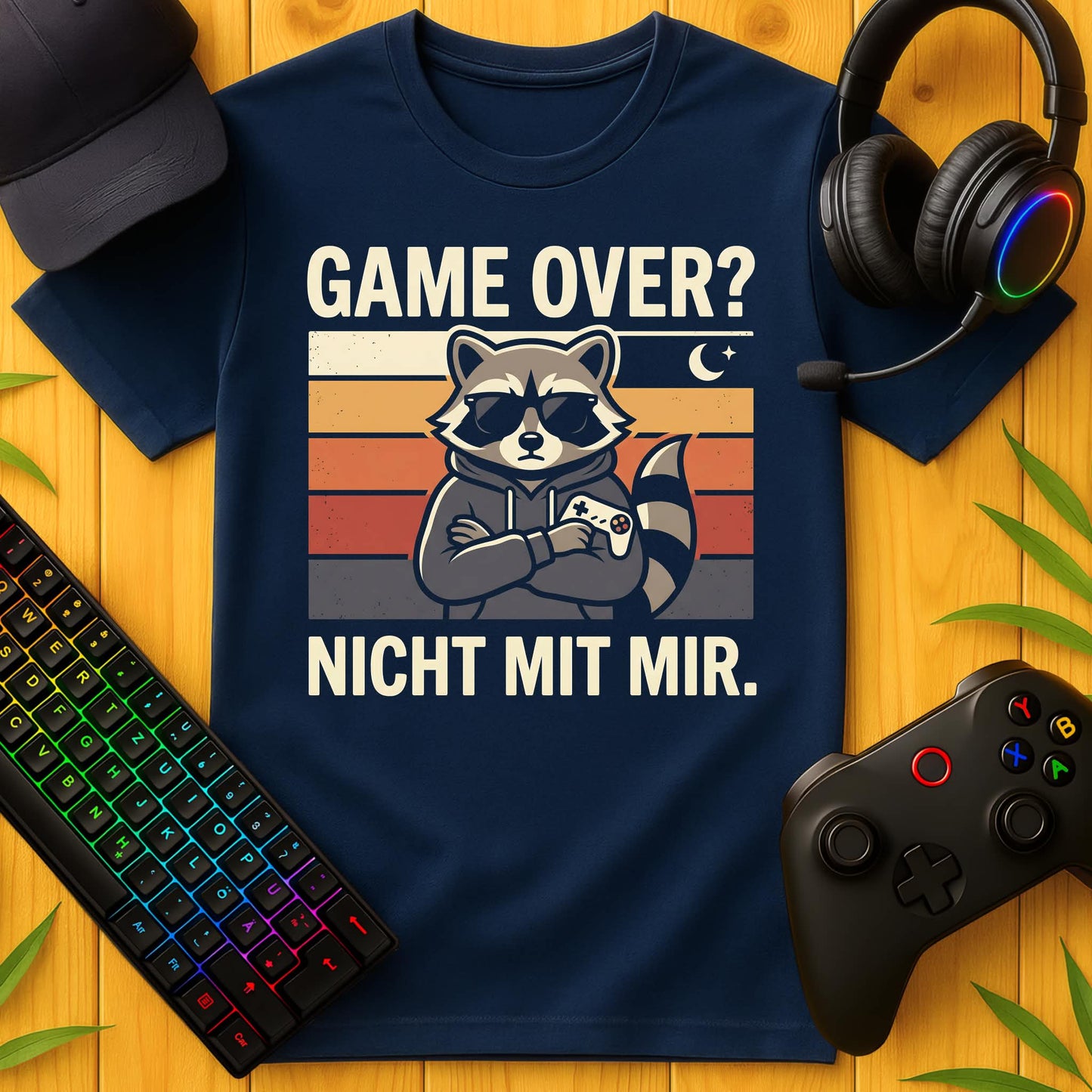 Game Over Square T-Shirt