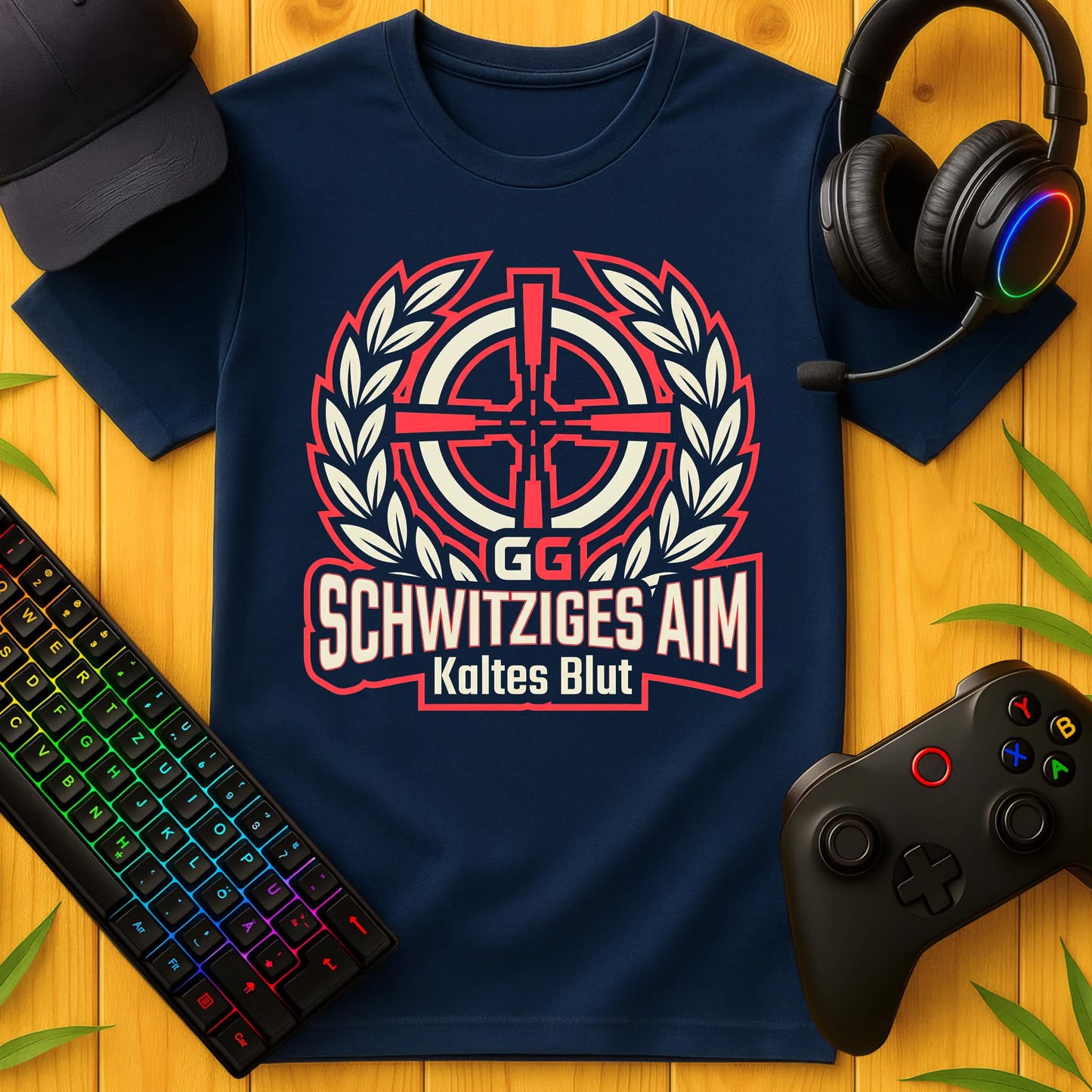 Schwitziges Aim T-Shirt