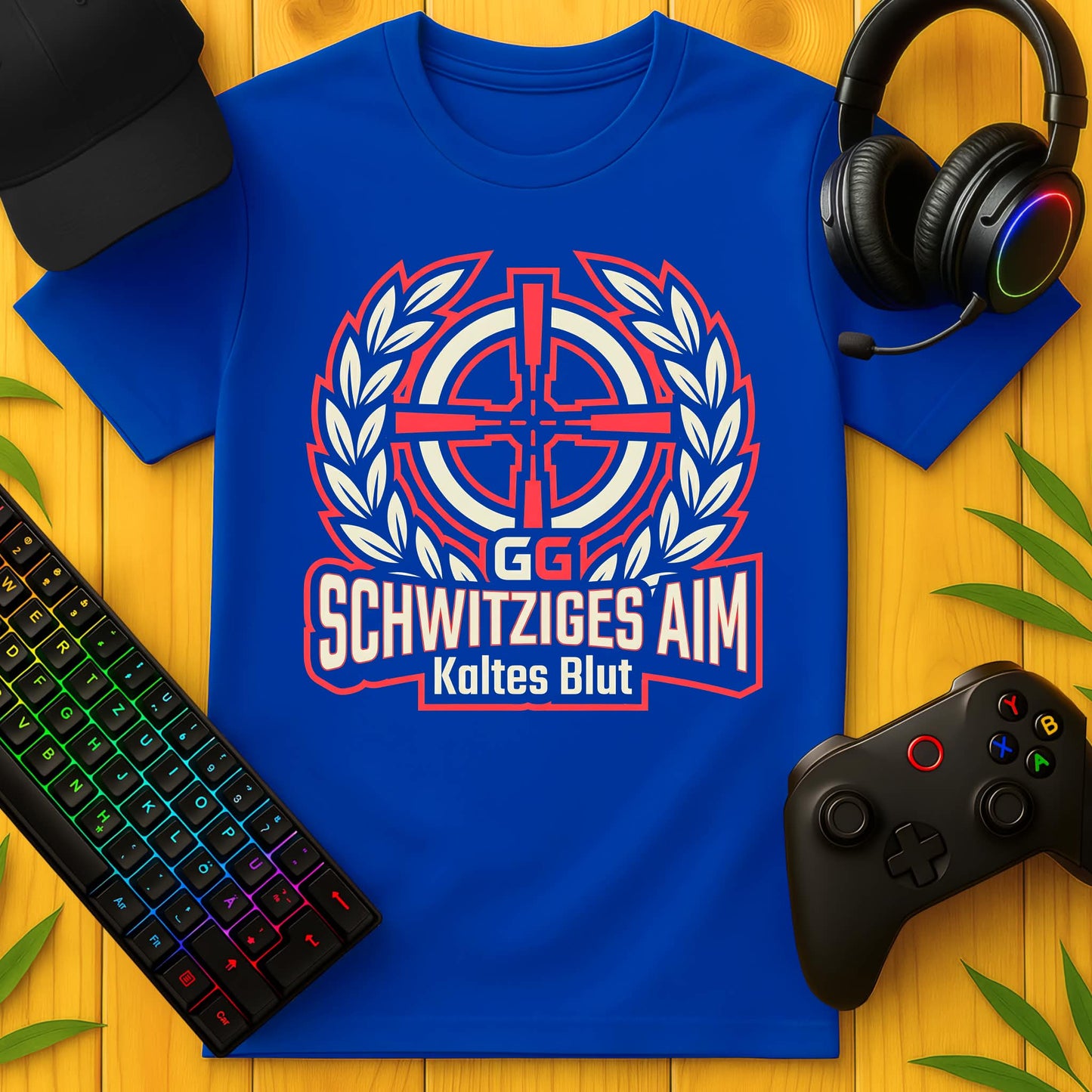 Schwitziges Aim T-Shirt