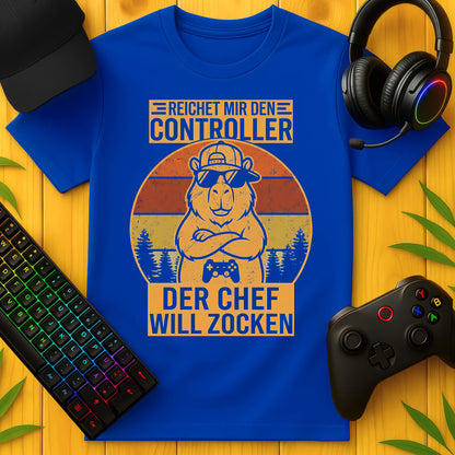 Der Chef will Zocken T-Shirt