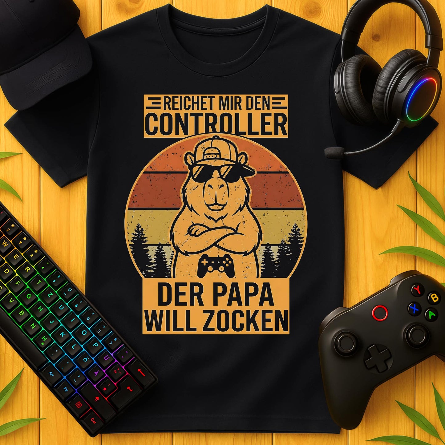 Der Papa will Zocken T-Shirt