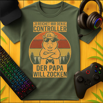 Der Papa will Zocken T-Shirt